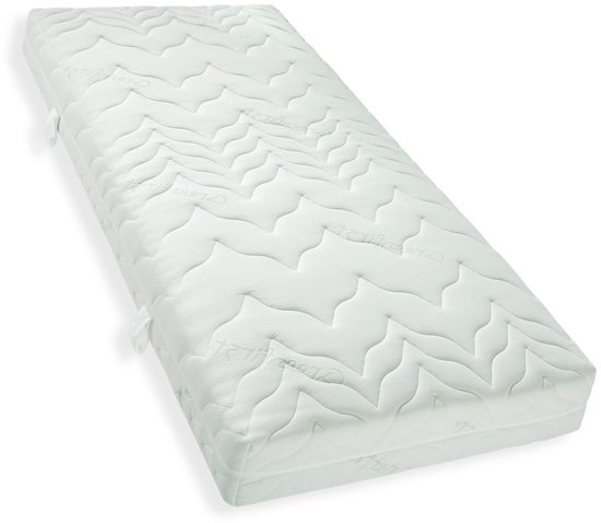 Sleepneo Matras 90 x 200 cm, ergonomisch koudschuimmatras, 7 zones, 2-in-1 matrassen, hardheidsgraad H3, comfortabel, ademend, wasbare overtrek, hoogte 15 cm