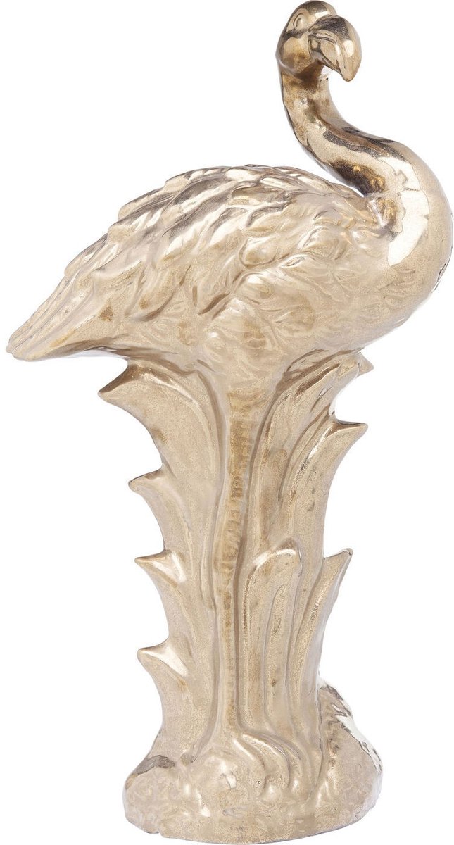 Kare Design Kare Decofiguur Flamingo Front Gold Goud