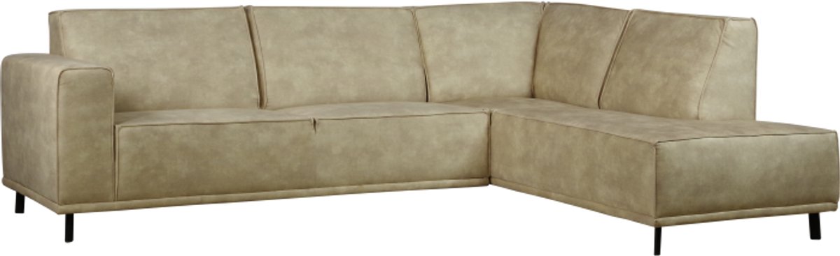 Meubelplaats Hoekbank Oklahoma Rechts | Beige