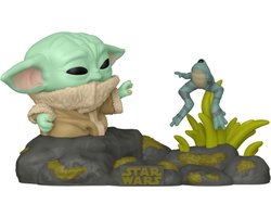 foto van Pop Deluxe Star Wars: The Mandalorian - Grogu With Frog Funko Pop #721