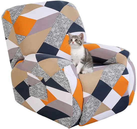 Fluwelen Stoelhoezen Mingfuxin 2-delige Stretch Hoes Voor Vleugelstoelen – Perfecte Bescherming & Stijl Voor Je Fauteuil 95-110 Cm Hoogte