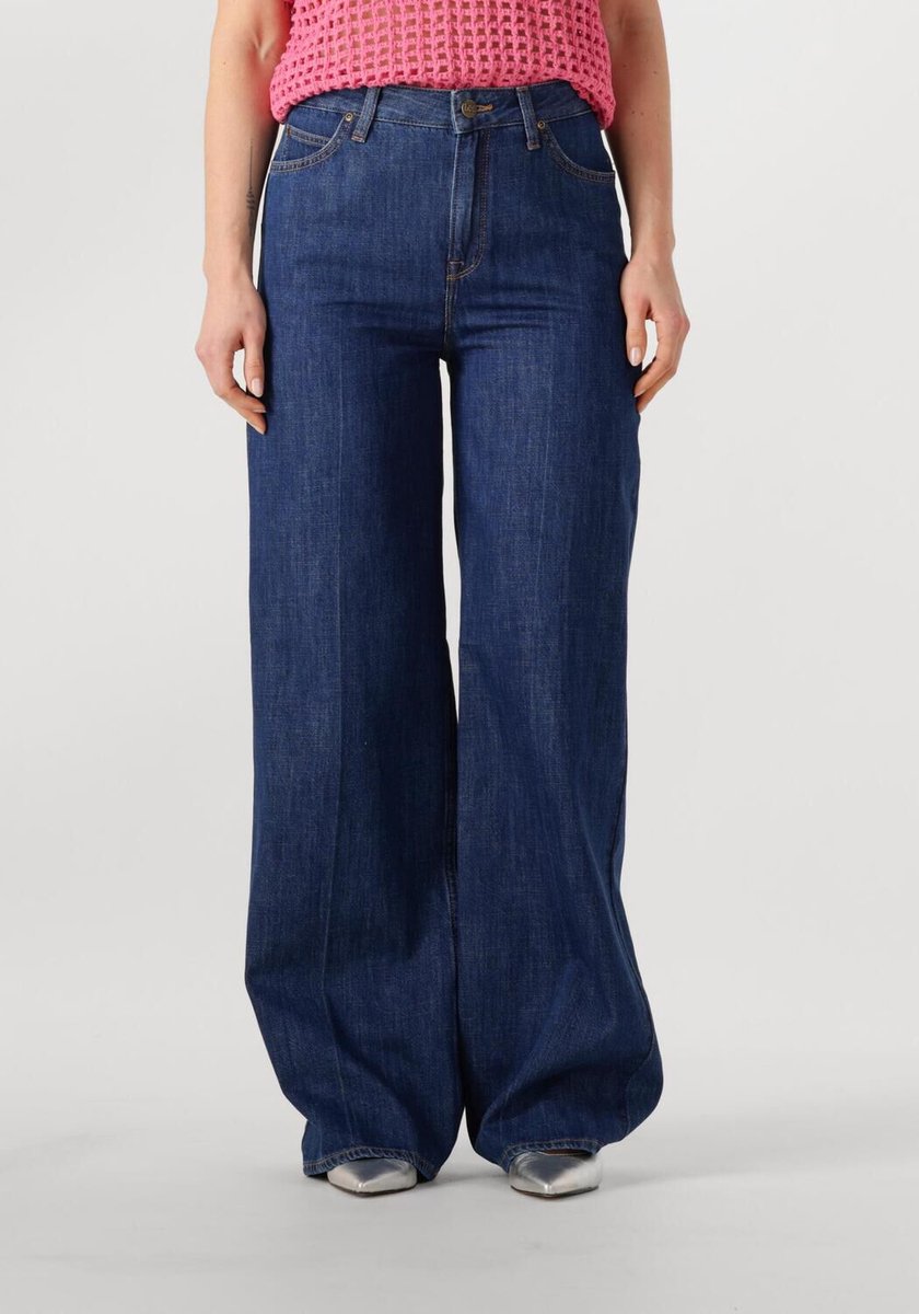 Lee Stella A Line Jeans Dames Broek Donkerblauw