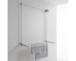 Foxydry Wall 88 cm droogrek wandmontage -bediening rechts- 88 x 52 x 137 cm