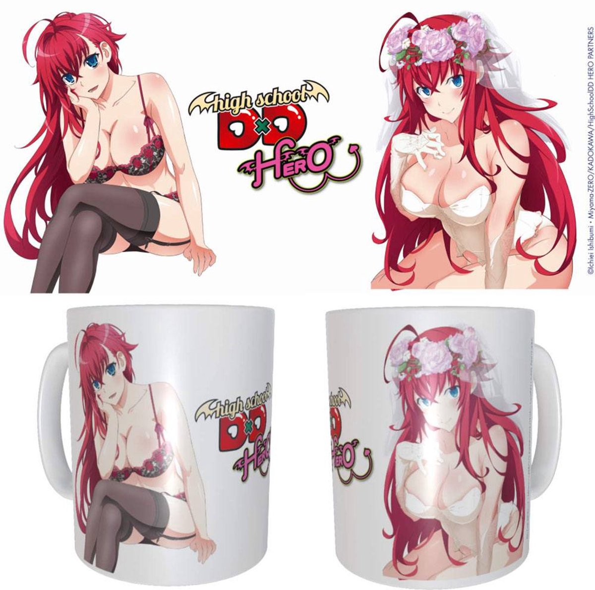 Sakami Merchandise High School DxD Hero Ceramic Mok / Beker Gremory Lingerie Cups & Mok / Bekers