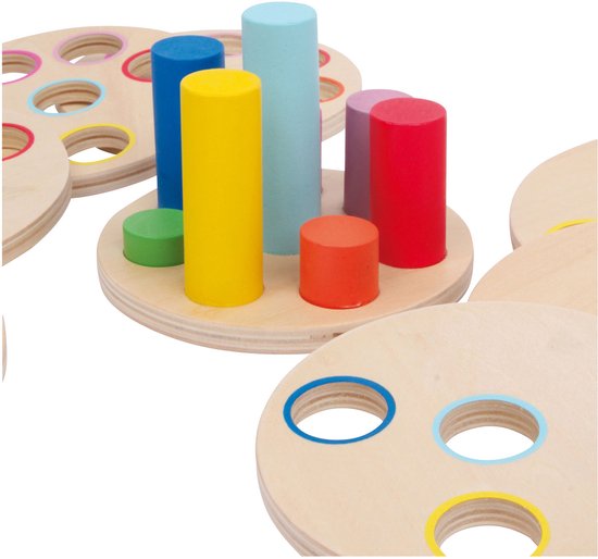 Small Foot - Houten Stapelspel Logisteck Educatief, 9dlg. van Small Foot — afbeelding 3
