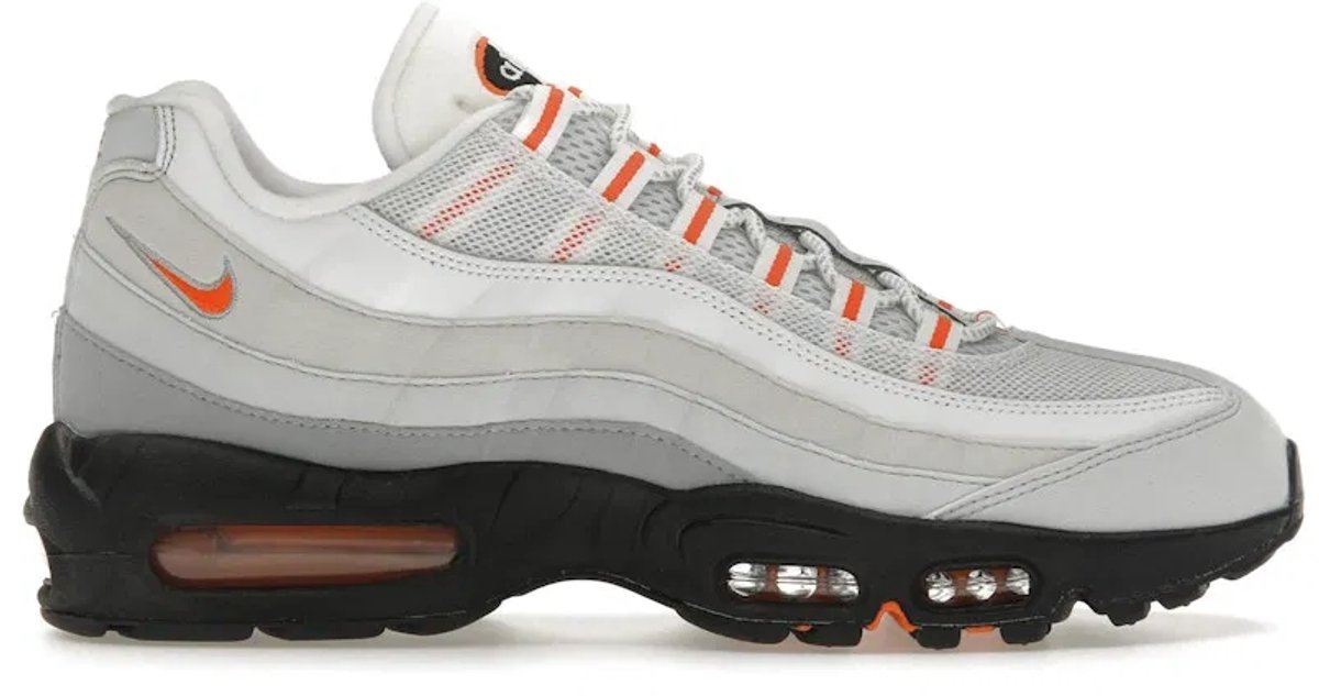 Nike Air Max 95 Wit/Zwart/Oranje