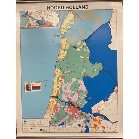 Klassikale kaart Noord-Holland