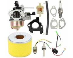 Geschikt voor Compatibel met carburateur voor GX340 GX390 13HP 11HP (16100-ZF6-V01).