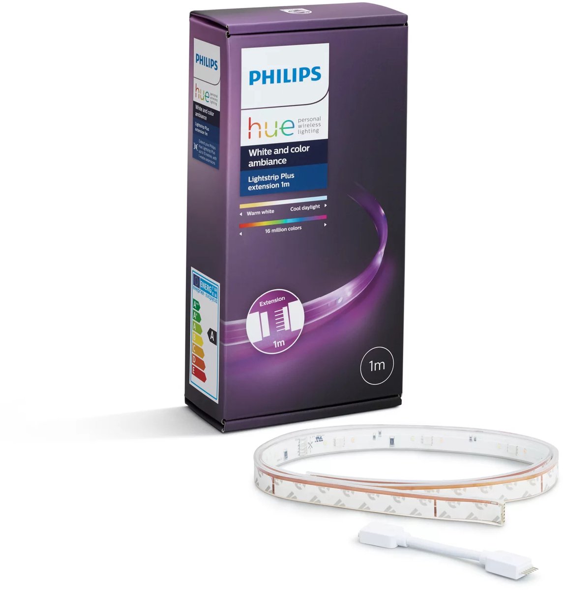 Philips Hue Lightstrip Plus - White and Color Ambiance - 1 Meter uitbreiding