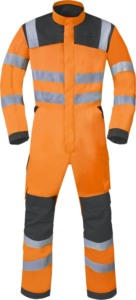 HAVEP Overall High Vis 20445 - Fluo Oranje/Charcoal - 62