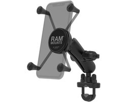 RAM Mounts X-Grip® U-Bolt Telefoonhouder Fiets / Scooter / Motor - Universeel - Groot - Zwart