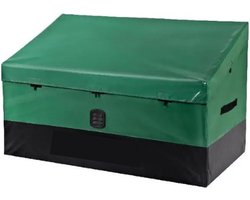 Opbergbox Tuin - Tuinkussenbox - Tuinkist - Kussendoos - Weersbestendig - Waterdicht - 870L - 147x86x108x77 cm - Tuinbox - Groen