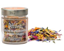 Decora - Eetbare bloemen voor taartdecoratie - Lentebloemen - 4g