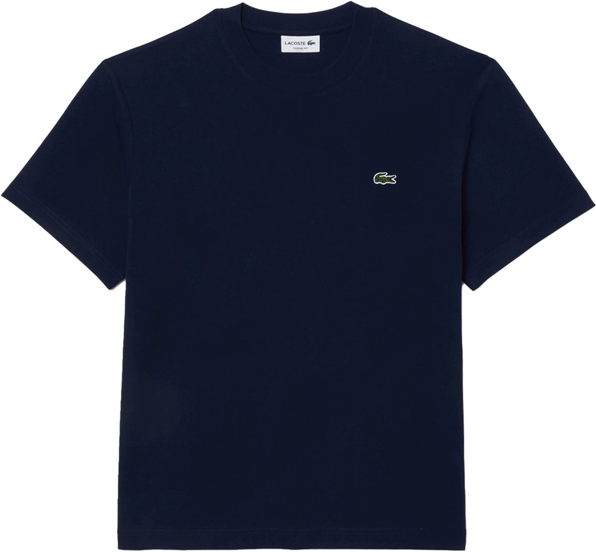 Lacoste T-Shirt Donkerblauw 3XL Heren Casual T-shirts