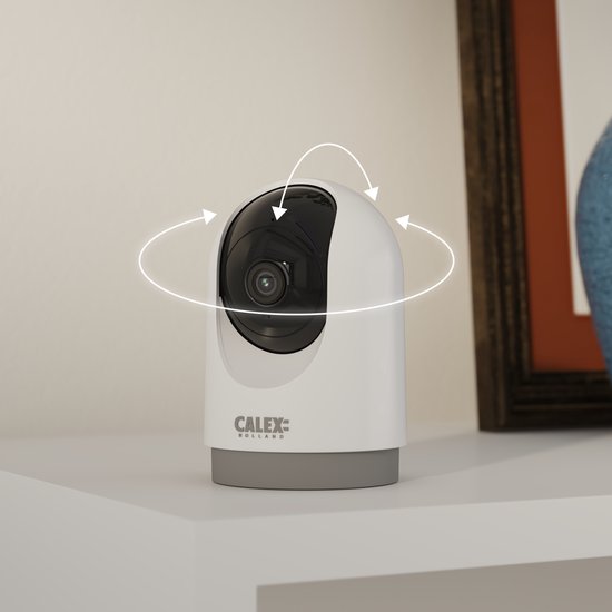 Calex Indoor Pan & Tilt Camera - Wifi Beveiligingscamera voor Binnen - 2K van Calex — afbeelding 5