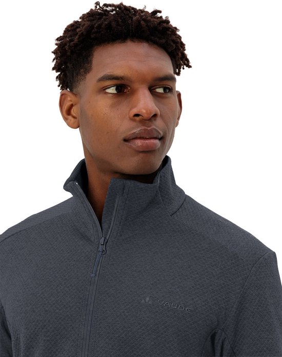VAUDE Neyland Hiking SC Jas, fleecejas, heren outdoor sportjas, niet waterdicht, niet winddicht, fleece, zonder capuchon, gewone pasvorm