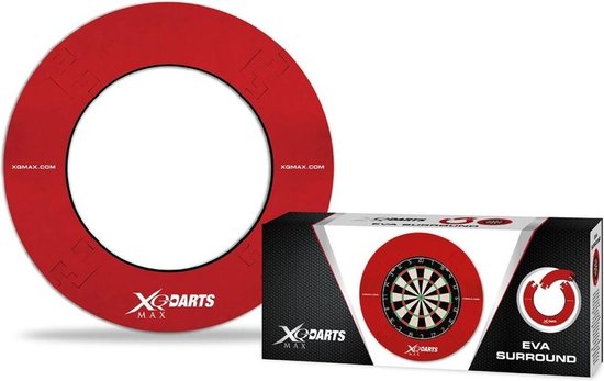 Afbeelding van het spel XQmax Darts dartbord surround EVA rood QD7300420