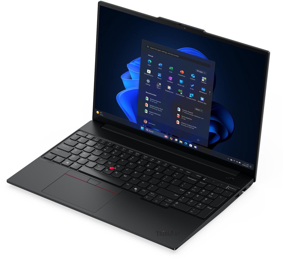 Lenovo ThinkPad E16 Gen 3 - Zakelijke Laptop - 16 inch - Core Ultra 5 - 16GB/512GB thumbnail 2