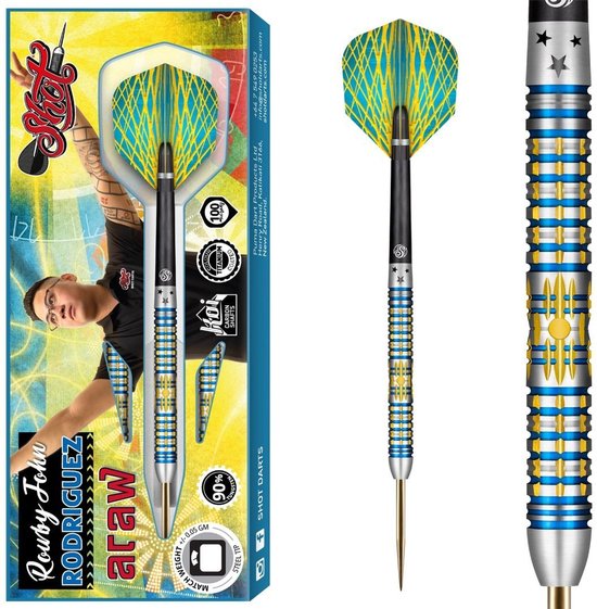 Shot Rowby-John Rodriguez Araw 90% - 26 - Professionele Dartpijlen van Shot! — afbeelding 5