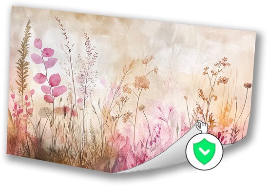 3 Stück Aquarell Botanische Wanddekoration Poster Abstrakte