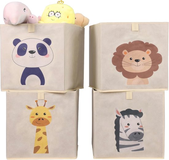 Allecto Plus - Set van 2 knuffeldieren opbergnet voor kinderkamer - Boho macramé Allecto Plus - Set van 2 knuffeldieren opbergnet voor kinderkamer - Boho macramé