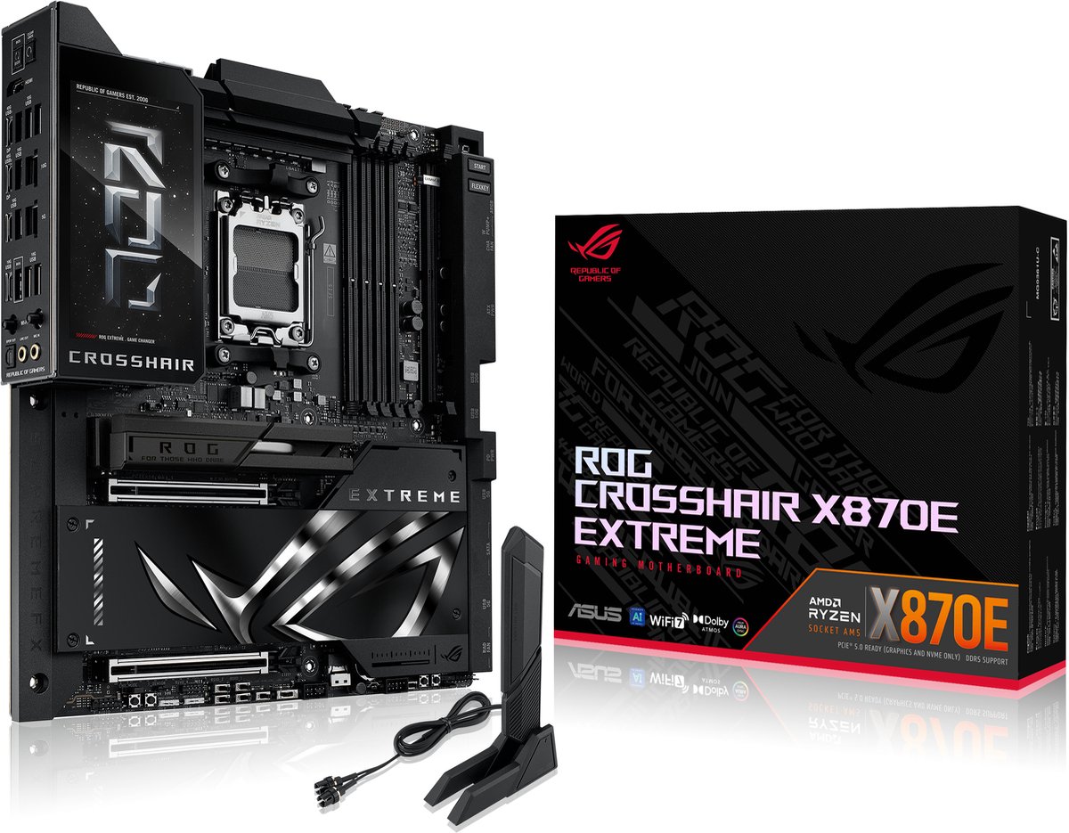 ASUS ROG CROSSHAIR X870E EXTREME AMD X870E Socket AM5 Verlengd ATX