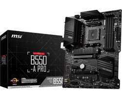 MSI B550-A PRO - Moederbord - ATX - AM4 Socket - AMD B550 – Realtek RTL8118H LAN - Realtek ALC892 HD Audio