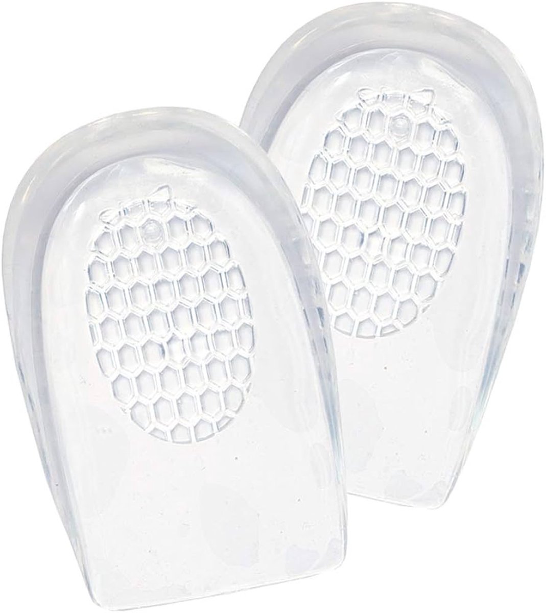 Scoby - Gelzooltjes - Hielbeschermers - Gelzolen voor Hielpijn - Heel Cushions - Unisex - Maat 37-44 - 1 Paar