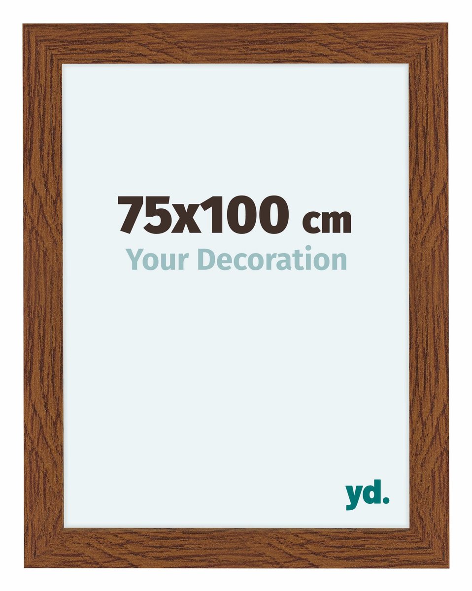 yd. Your Decoration - Fotolijst 75x100 cm - MDF - Eiken Rustiek - Como