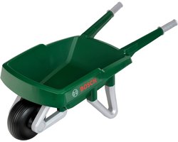 Klein Toys Bosch Tuin kruiwagen - 80x34x31,5 cm - robuust kunststof - groen zwart