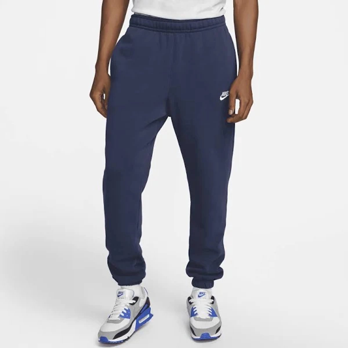 Nike Standard Fit Taper Leg Joggingbroek Blauw