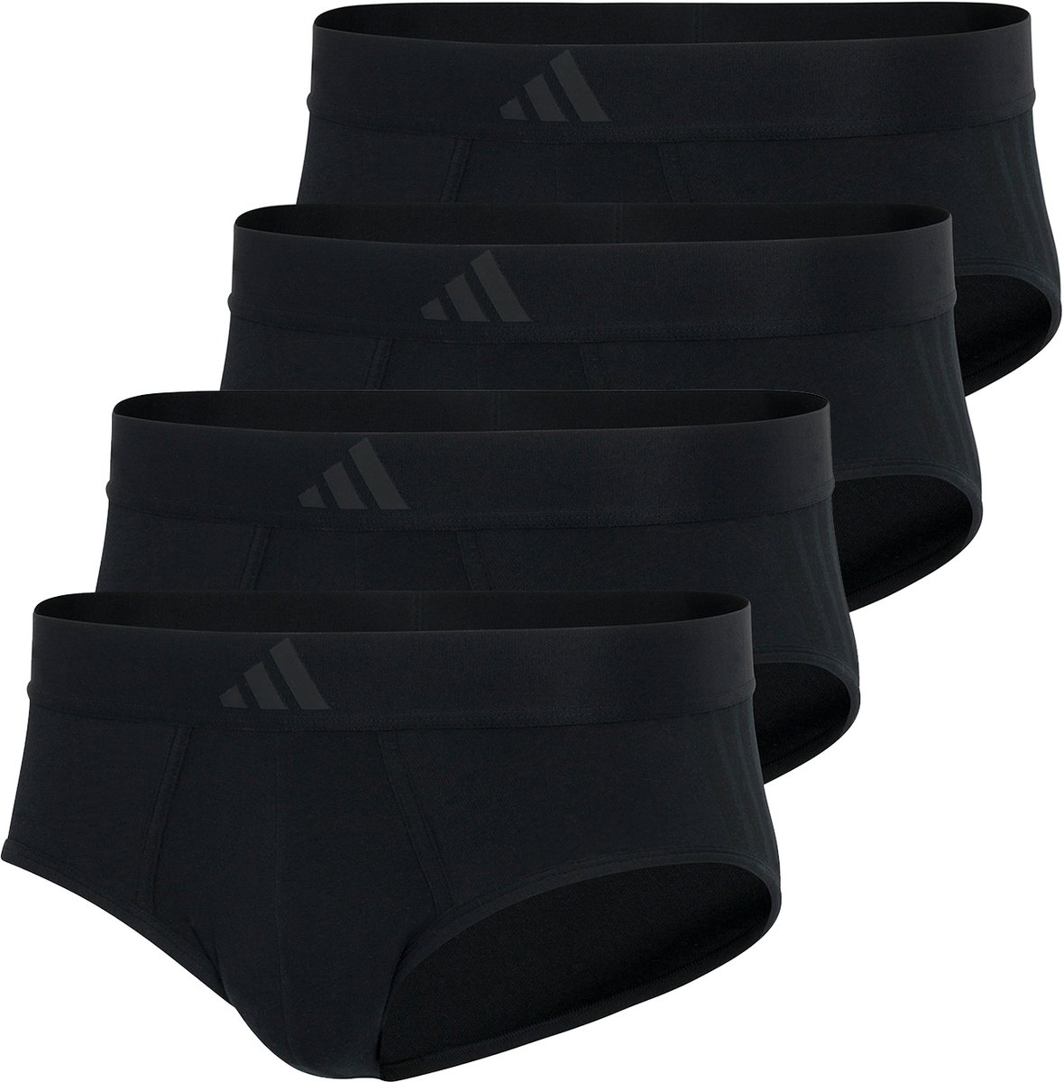Adidas Basic Brief Heren Herenondergoed Slip Ondergoed, set van 4