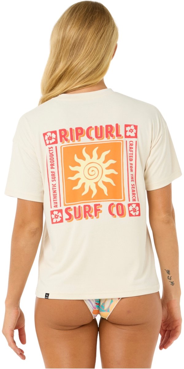 2025 Rip Curl Dames Cala Vadella Surflite Korte Mouwen Lycra Vest 180W
