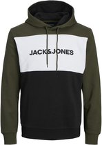JACK&JONES - Sweat à capuche avec logo JWH BLOCKING SMU - Homme - Sweats