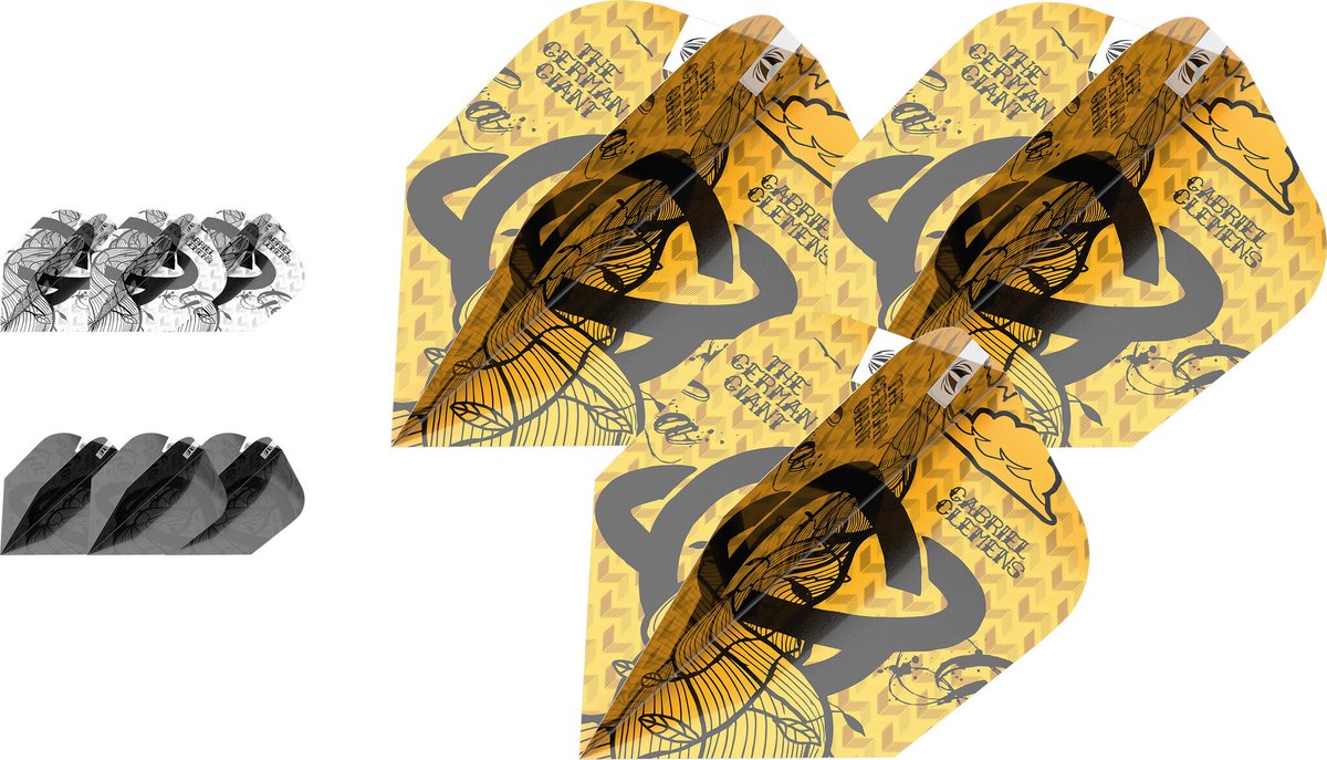 Target Gabriel Clemens 3 Sets Ink 2023 Ten-X - Dart Flights