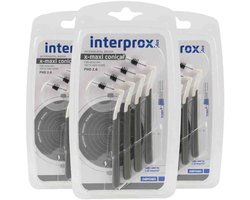 Interprox Plus X-Maxi - 4.5 tot 9 mm - Grijs 3 verpakkingen - Voordeelpakket
