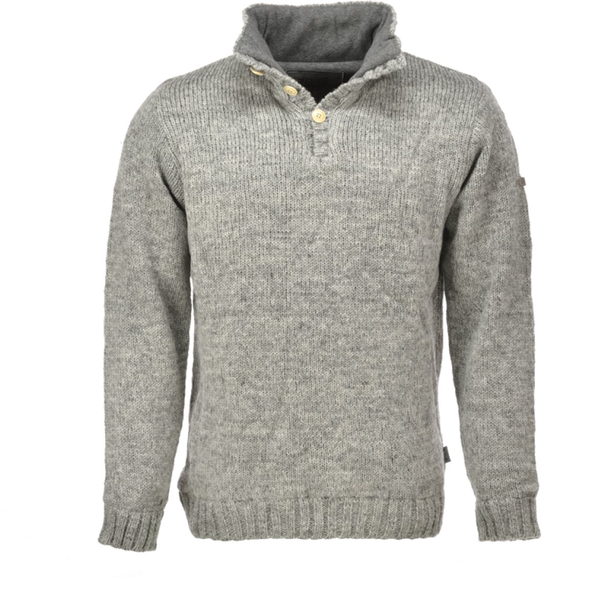 Pure Wool - Herentrui - Ecru - Maat L
