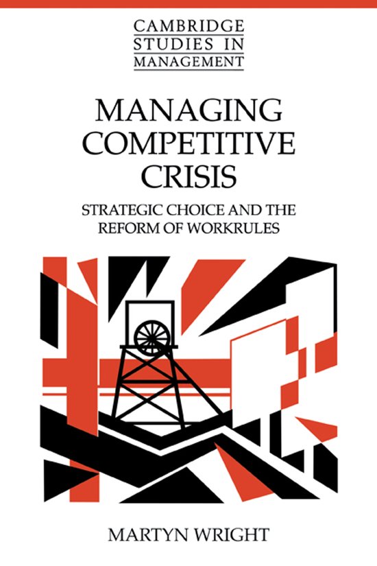 Managing Competitive Crisis | 9780521142816 | Martyn Wright | Boeken | bol