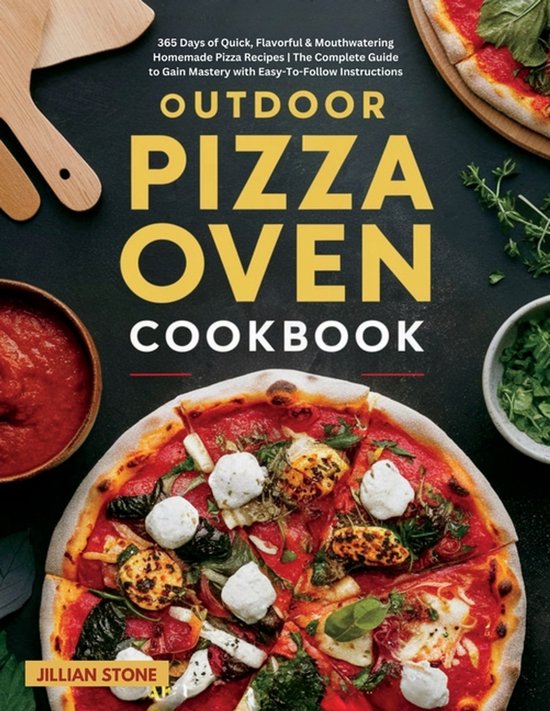 Outdoor Pizza Oven Cookbook - cover