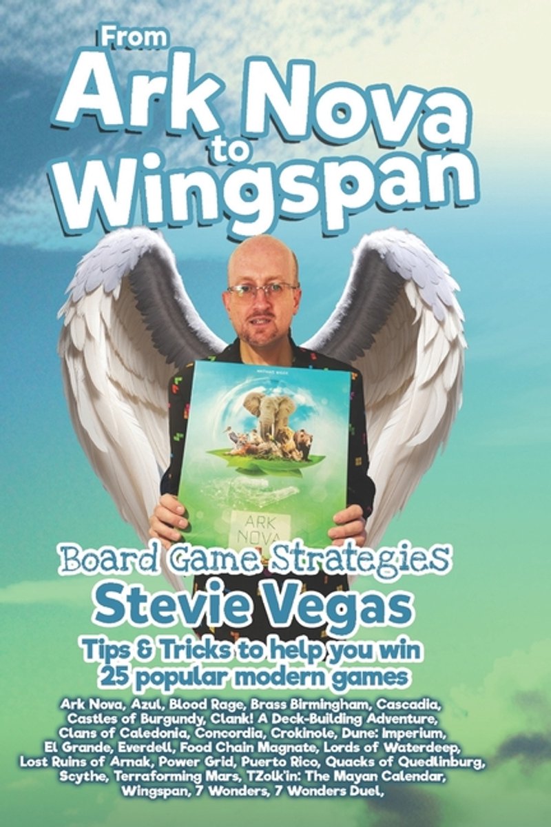 Omslag van From Ark Nova to Wingspan