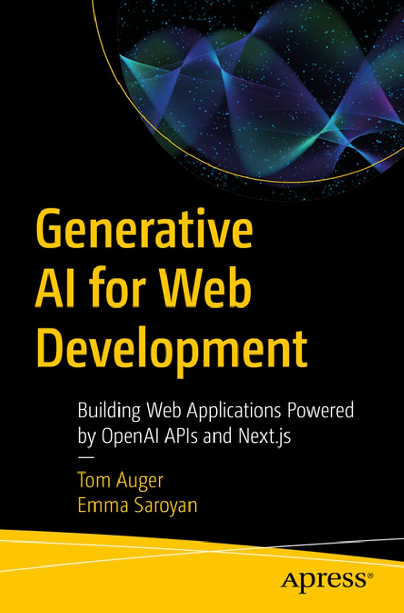 Omslag van Generative AI for Web Development
