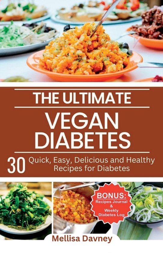 The Ultimate Vegan Cookbook-The Ultimate Vegan Diabetes Cook ... - cover
