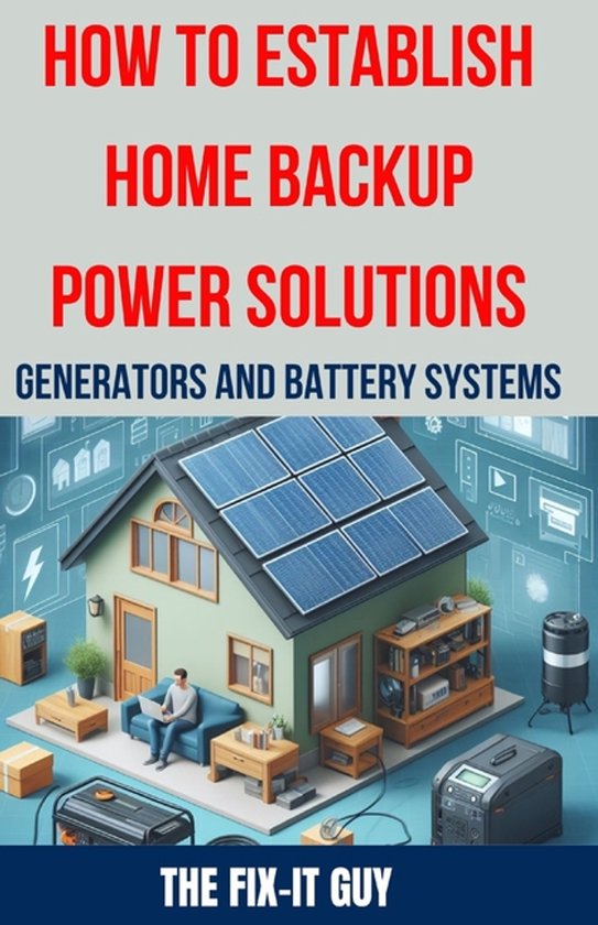 The Fixers Handbook- How to Establish Home Backup Power Solutions - Generators and Battery Systems