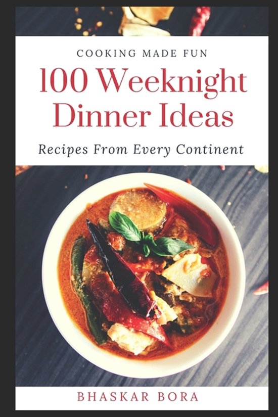 Cookbook- 100 Easy Weeknight Dinner Ideas - cover