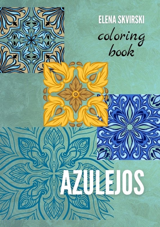 Azores Coloring Books- Azulejos - cover