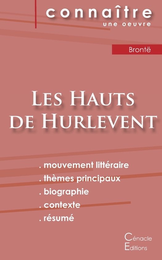 Fiche de lecture Les Hauts de Hurlevent de Emily Brontë (an ... - cover
