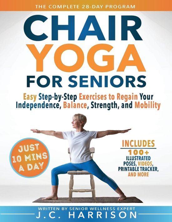10-Minute Chair Yoga for Seniors Over 60 - cover