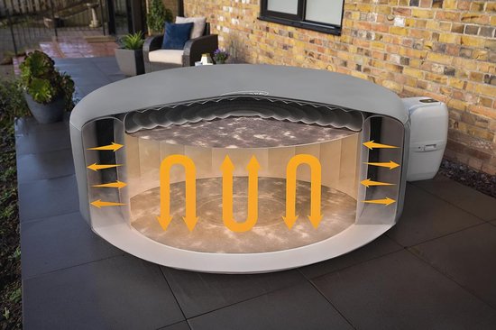 Artist Unknown Hot Tub extra dikke thermische spa deken beschermhoes