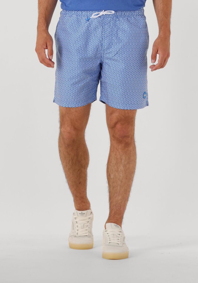 Men MIKE swim shorts 7 inch geo tile