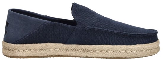 TOMS Alonso Loafer Rope Espadrilles Hommes Marine Taille 41 bol